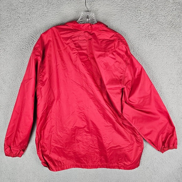 Vintage Nike Zip Up Jacket Windbreaker Mens Size Large Red - Picture 2 of 10